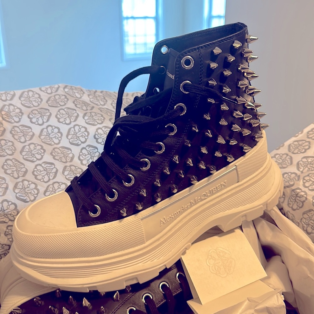 Alexander McQueen Studded Boots